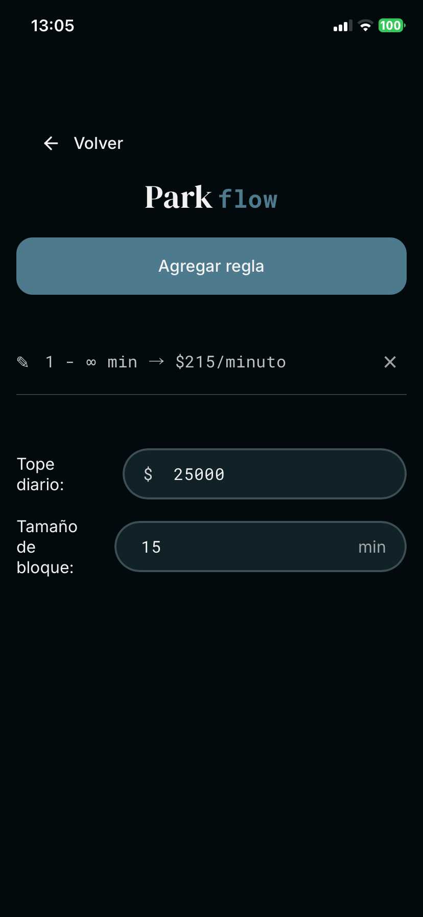Configuración de reglas de precios y tarifas